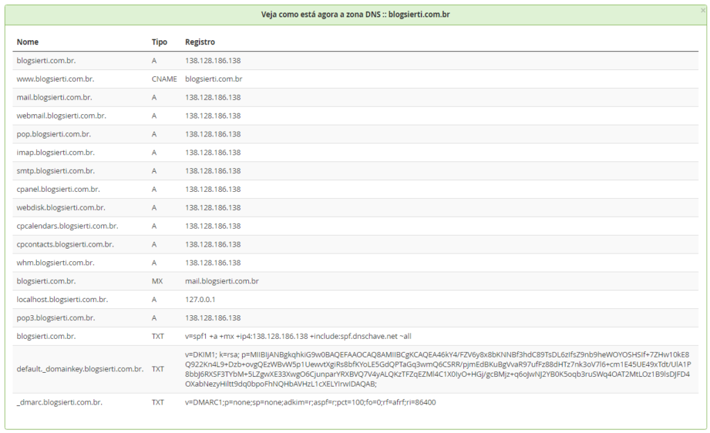 DNS: Web Hosting básico 3
