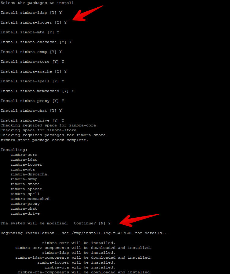 Zimbra Collaboration Open Source Edition – Instalação básica 1