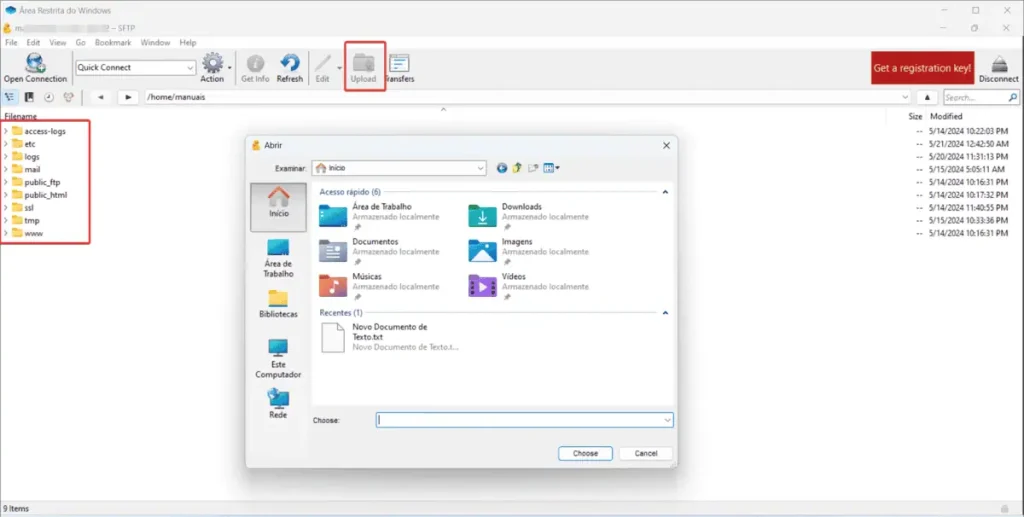 Cyberduck para serviços de nuvem